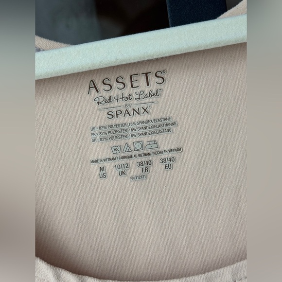 SPANX Slip dress shapewear nude RED HOT Sleek Slimmers reversible Tank Slip - Picture 6 of 8